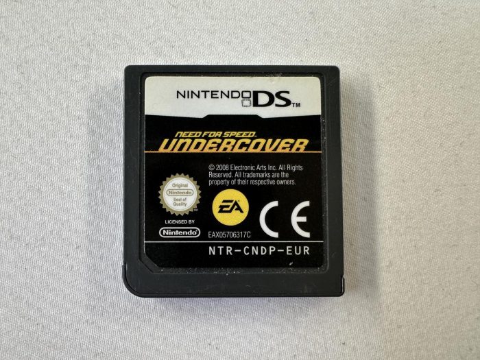 Need for Speed Undercover Nintendo DS