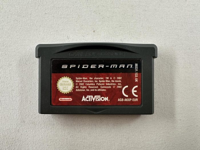 Spider-Man Nintendo Gameboy Advance