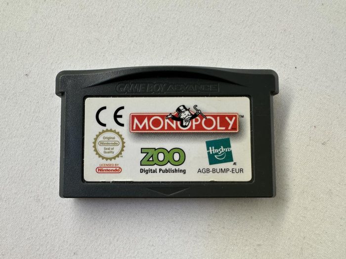 Monopoly Nintendo Gameboy Advance