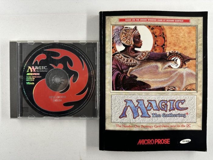 Magic The Gathering (MTG) PC Game + Handboek CD-ROM