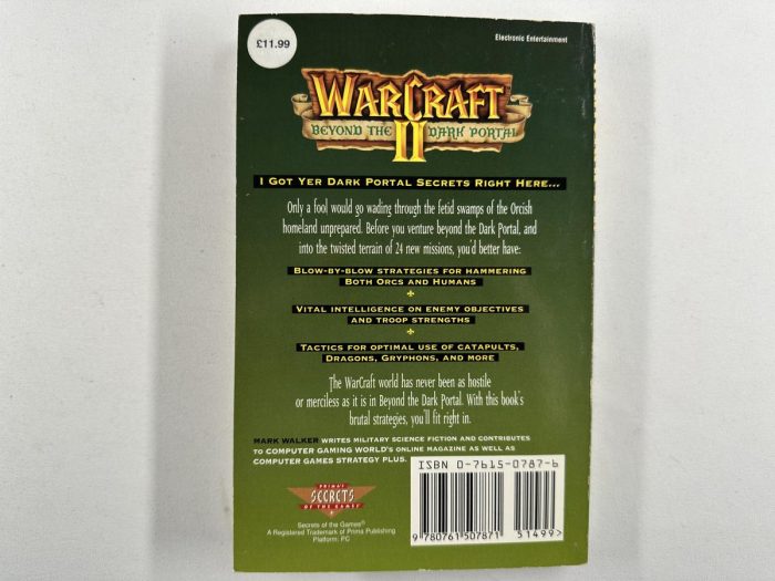 Warcraft II Beyond the Dark Portal Official Secrets & Solutions Strategy Guide - Afbeelding 3