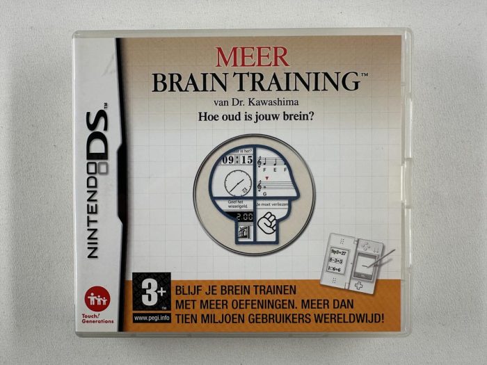 Meer Brain Training van Dr. Kawashima Nintendo DS