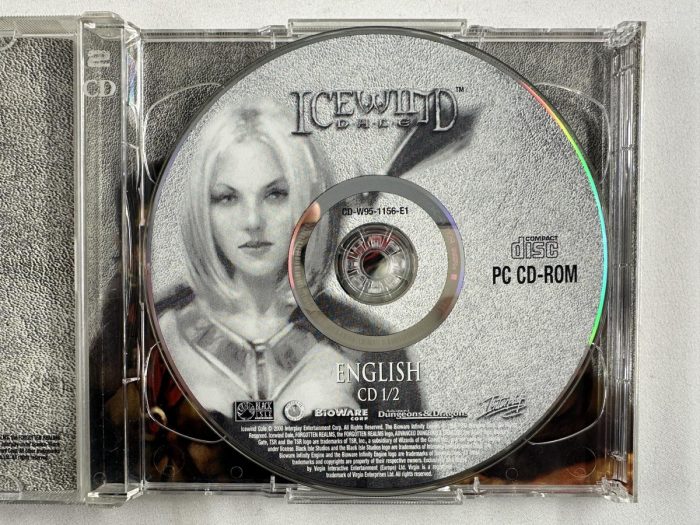 Icewind Dale A Baldur's Gate Engine Adventure PC Game (2 disc) - Afbeelding 2