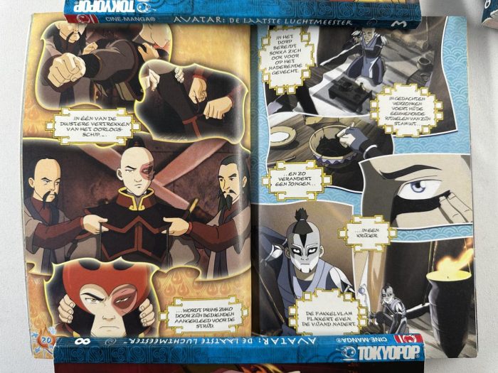 Avatar the Last Air Bender boekjes - set van 6 stuks - Nickelodeon - Afbeelding 2