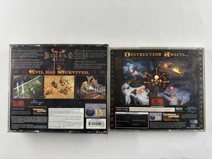 Diablo II + Lord of Destruction expansion set incl. handleidingen PC Games - Afbeelding 7