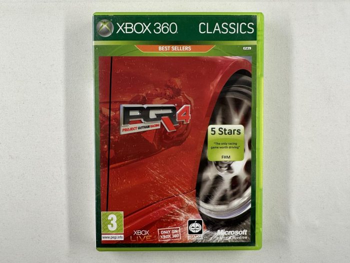 Project Gotham Racing 4 PGR Xbox 360 Classics