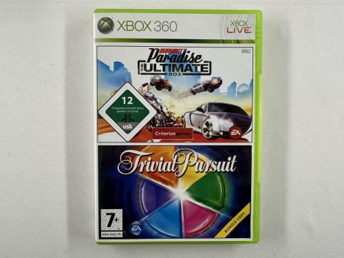 Burnout Paradise the Ultimate Box & Trivial Pursuit Bundle Copy Xbox 360