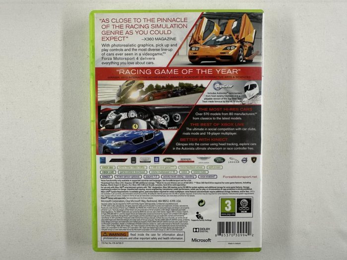 Forza Motorsport 4 Racing Game of the Year Xbox 360 - Afbeelding 4