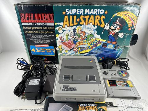 Super Nintendo Console Mario All Stars bundel compleet - SNES