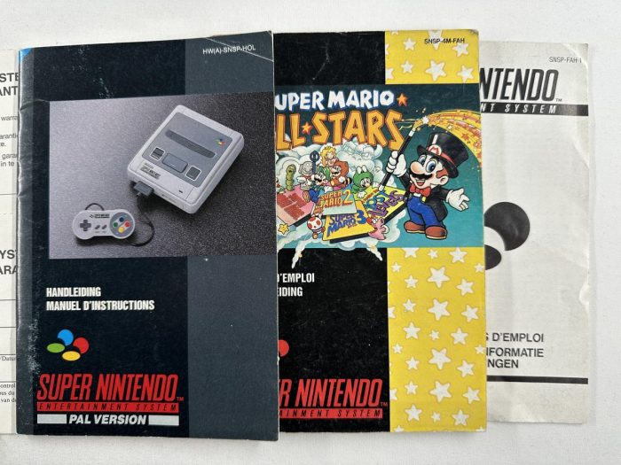 Super Nintendo Console Mario All Stars bundel - SNSP S CM4M - Compleet in doos - SNES - Afbeelding 7