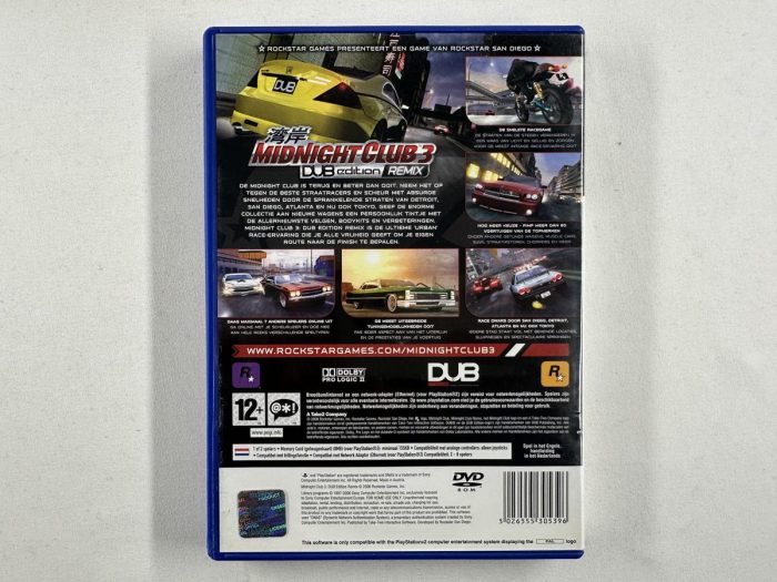 Midnight Club 3 DUB Edition Remix Playstation 2 - PS2 - Afbeelding 3