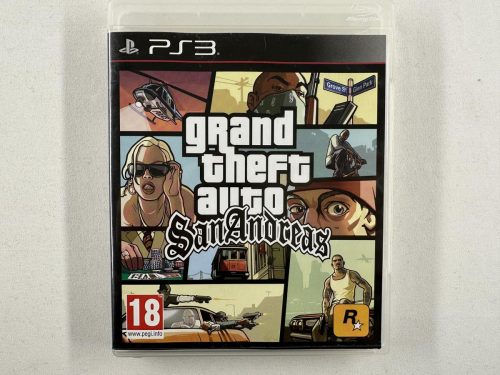 GTA Grand Theft Auto San Andreas + poster Playstation 3 - PS3