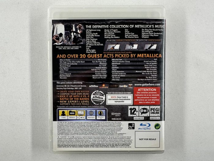 Guitar Hero Metallica Playstation 3 - PS3 - Afbeelding 3