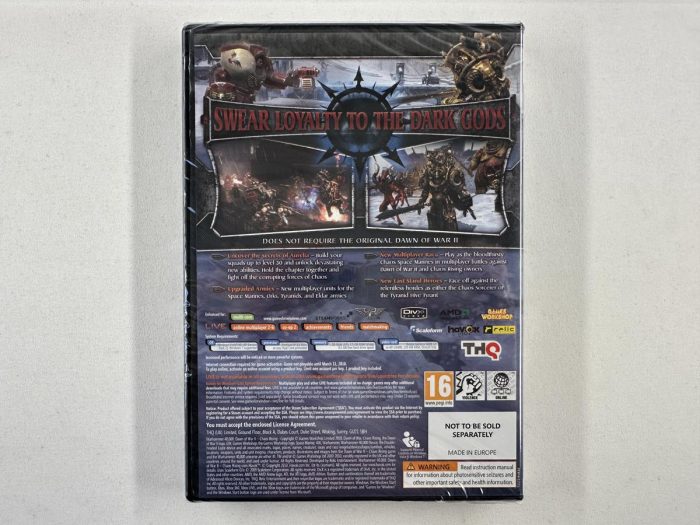 Dawn of War II Chaos Rising SEALED PC Game - Afbeelding 3