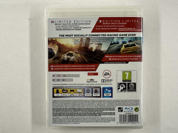 Need for Speed Most Wanted Limited Edition Playstation 3 - PS3 - Afbeelding 3