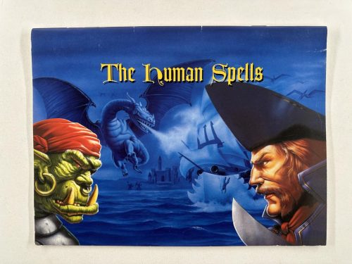 Warcraft II Spells boek - The Human Spells & The Orcish Spells