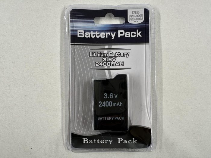 Playstation Portable Batterij - PSP Battery Pack - 3.6V 2400 mAH