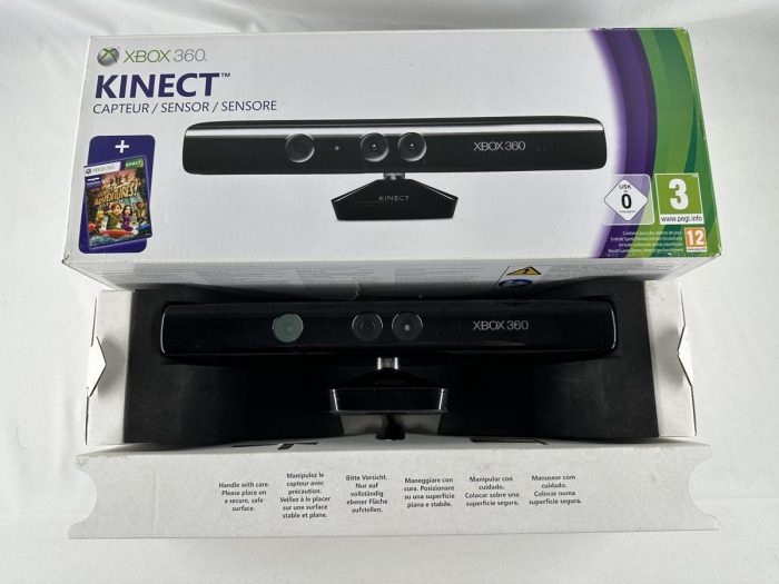 Kinect Sensor Compleet in doos + Kinect Adventures Xbox 360 - Afbeelding 2