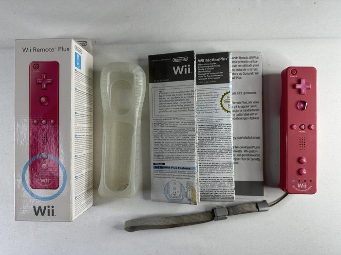 Nintendo Wii Remote Motion Plus Roze in doos Controller - Afbeelding 2