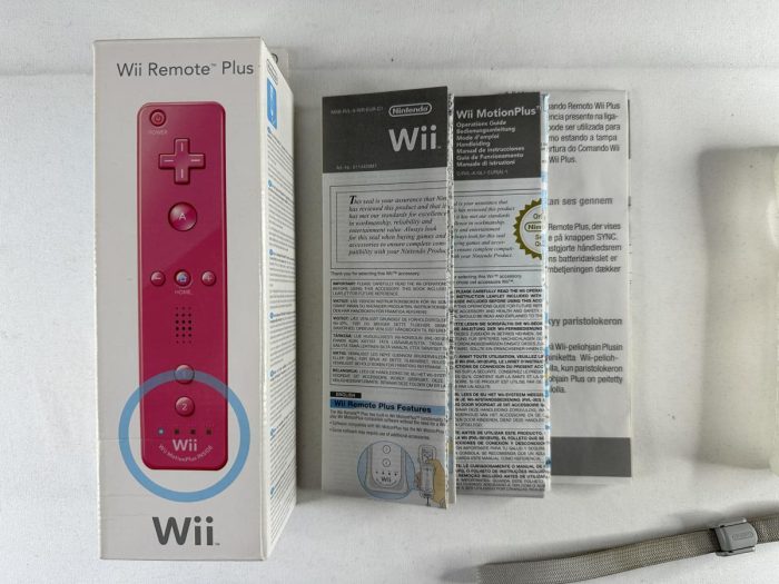 Nintendo Wii Remote Motion Plus Roze in doos Controller - Afbeelding 5