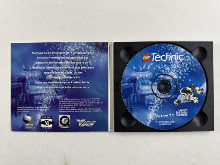 LEGO Technic PC CD-ROM Version 1.1 - 1997 - Afbeelding 2