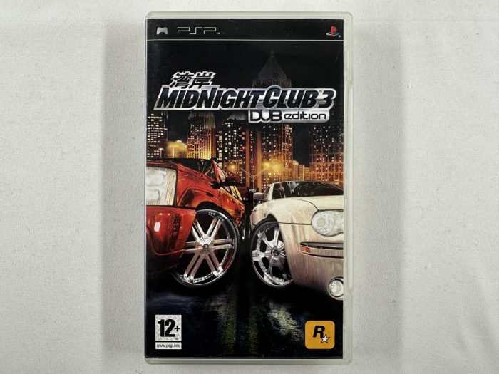 Midnight Club 3 DUB Edition Playstation Portable - PSP