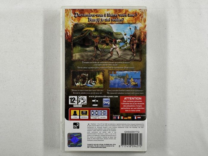 Pirates of the Caribbean Dead Man's Chest Playstation Portable - PSP - Afbeelding 3