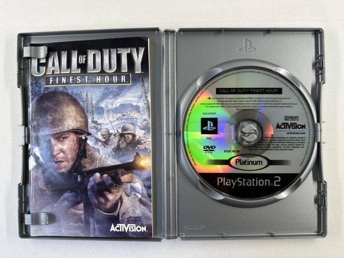 Call of Duty Finest Hour Playstation 2 Platinum - PS2 - Afbeelding 2