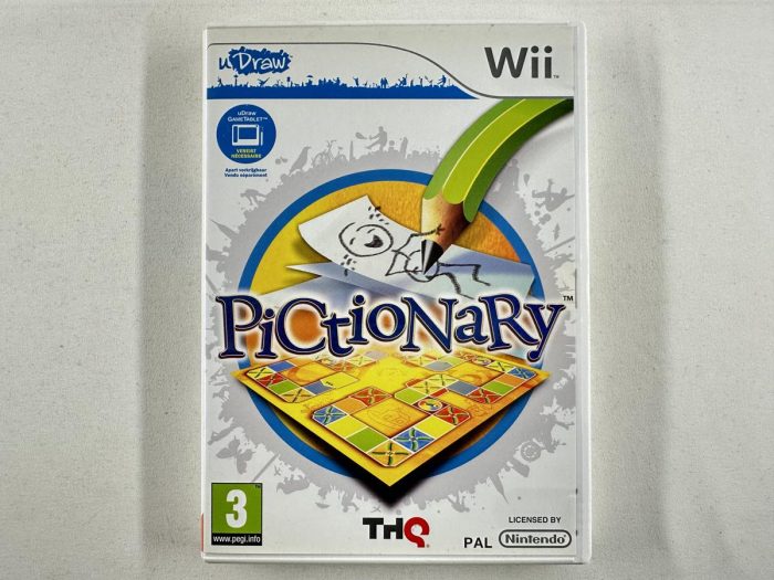 U Draw Pictionary uDraw Nintendo Wii