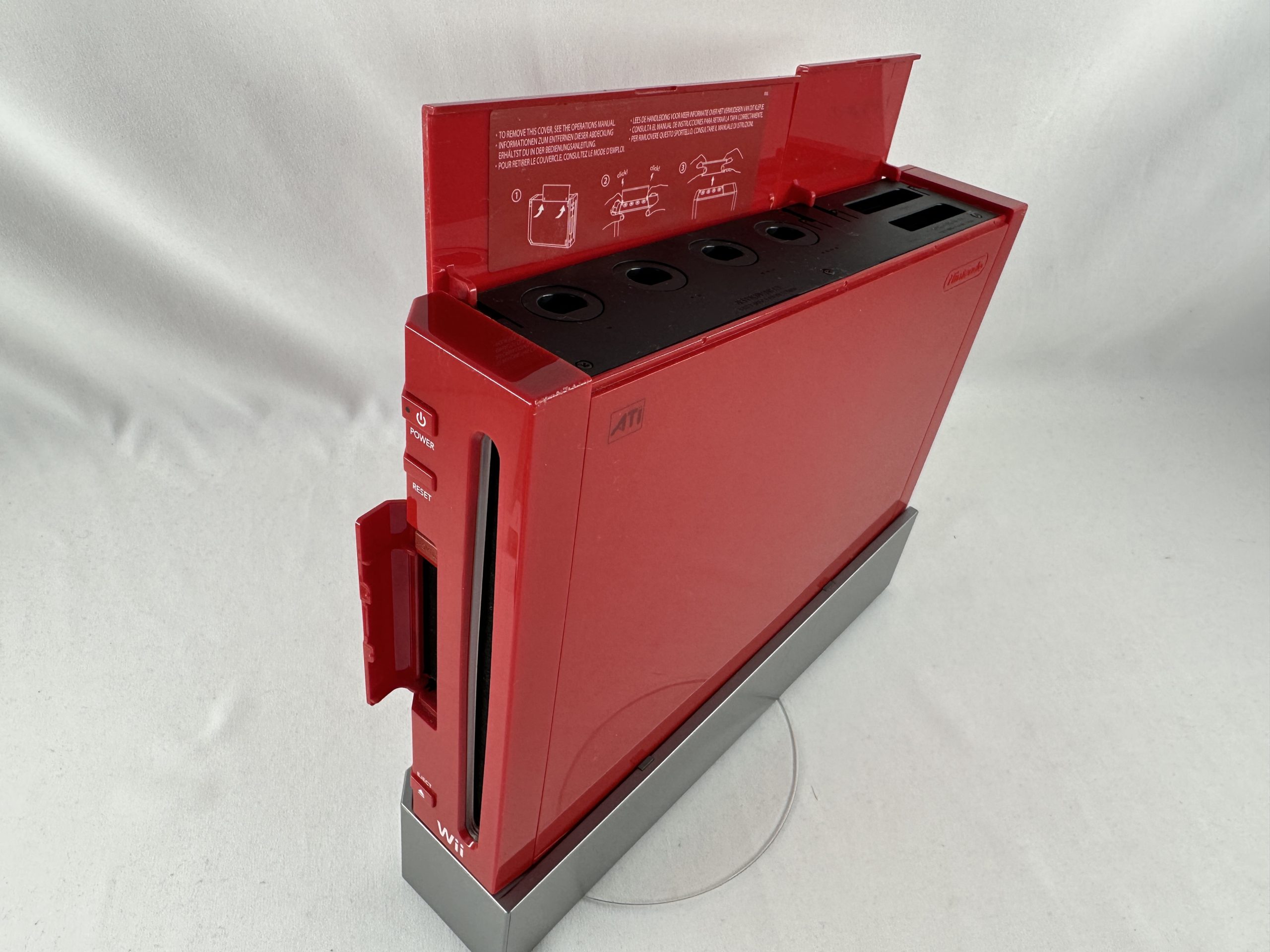 Nintendo Wii rood spelcomputer + 2 Motion Plus controllers & New Super Mario Bros - Afbeelding 9