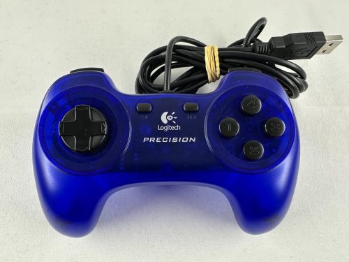 Logitech Precision PC Gamepad G-UG15 Transparant Blauw