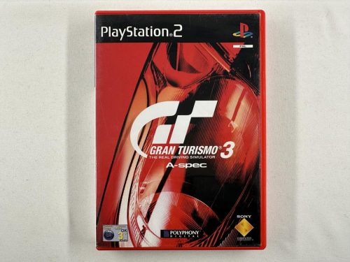 Gran Turismo 3 A-Spec (rode case) Playstation 2 - PS2