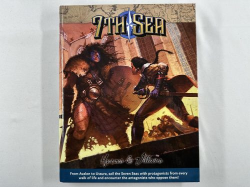 7th Sea Heroes & Villains Hardcover RPG Book