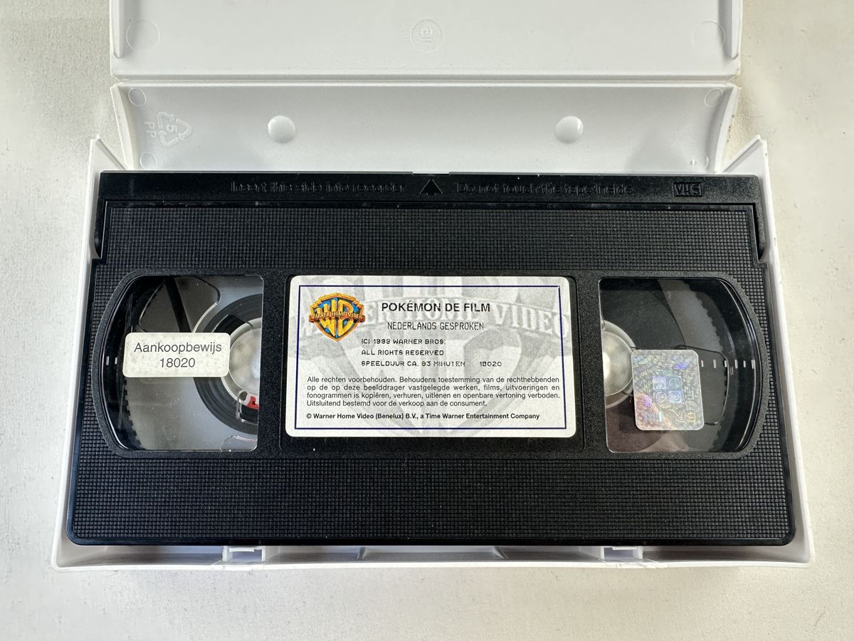 Pokemon De Film Mewtwo tegen Mew - Videoband VHS - Afbeelding 3