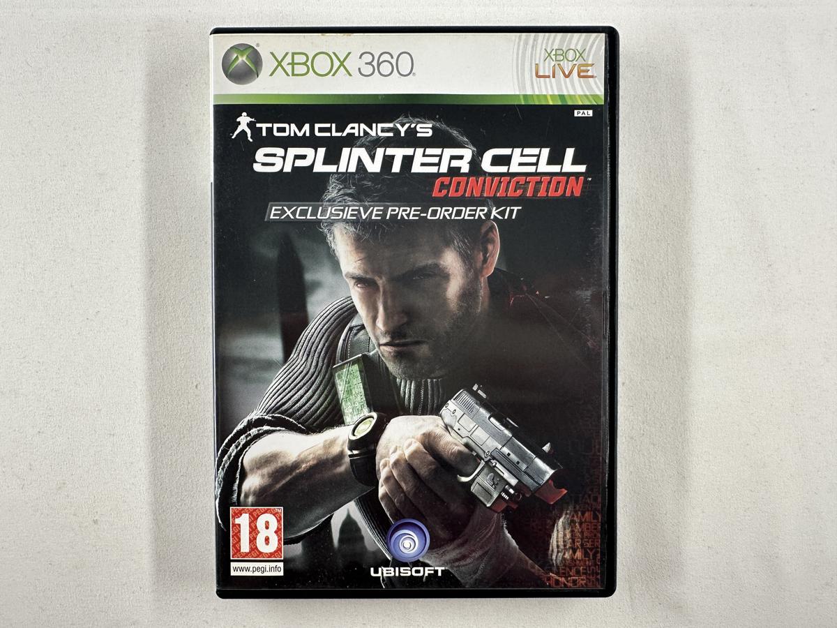 Splinter Cell Conviction Exclusive Pre-order Kit Xbox 360 - DVD