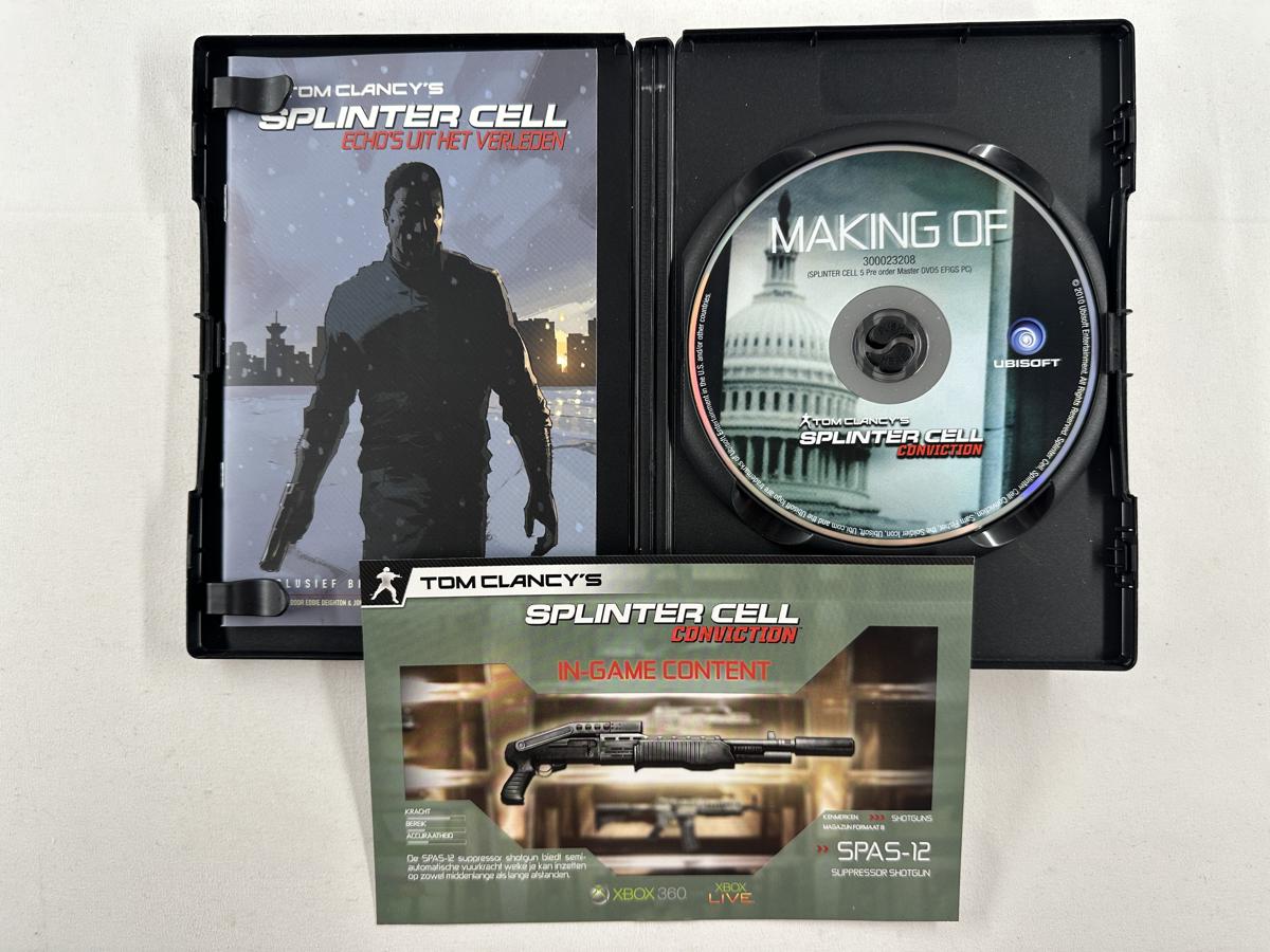 Splinter Cell Conviction Exclusive Pre-order Kit Xbox 360 - DVD - Afbeelding 2