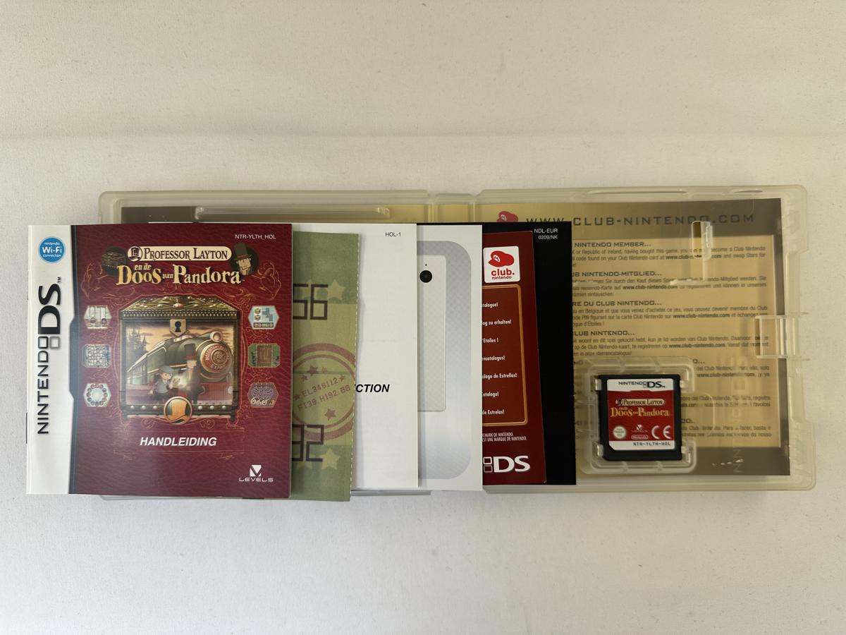 Professor Layton en de Doos van Pandora Nintendo DS - Afbeelding 2
