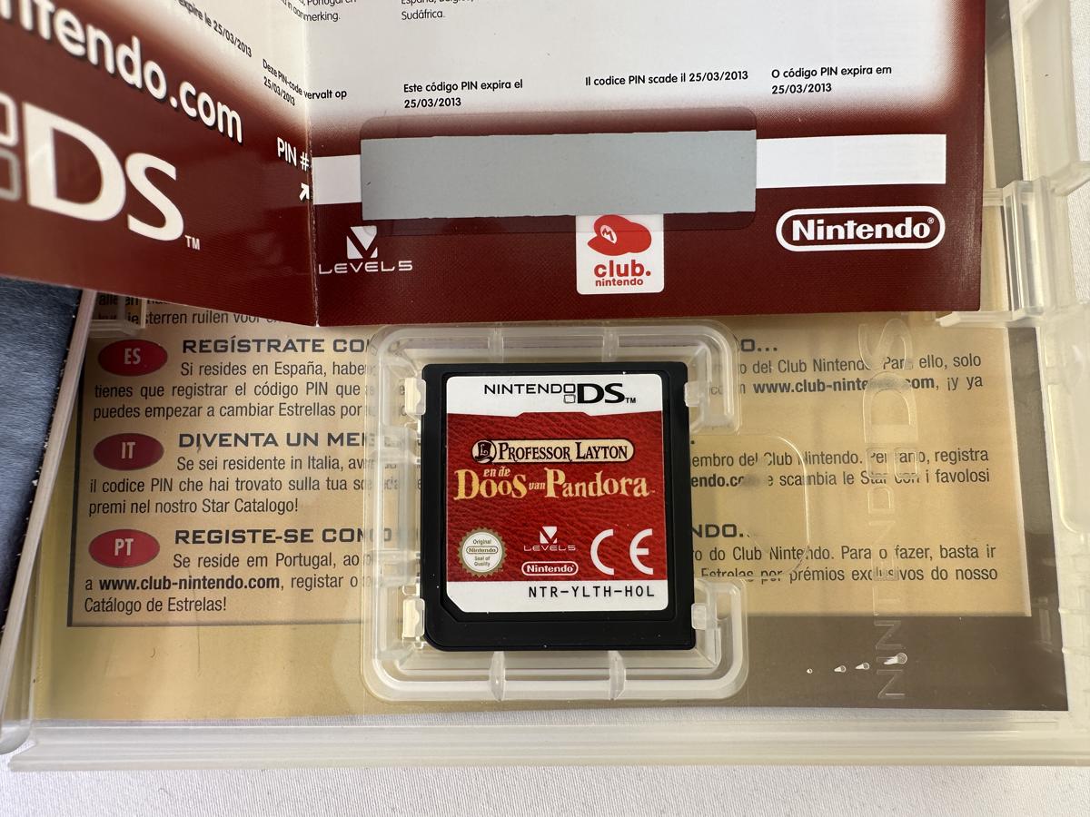 Professor Layton en de Doos van Pandora Nintendo DS - Afbeelding 3