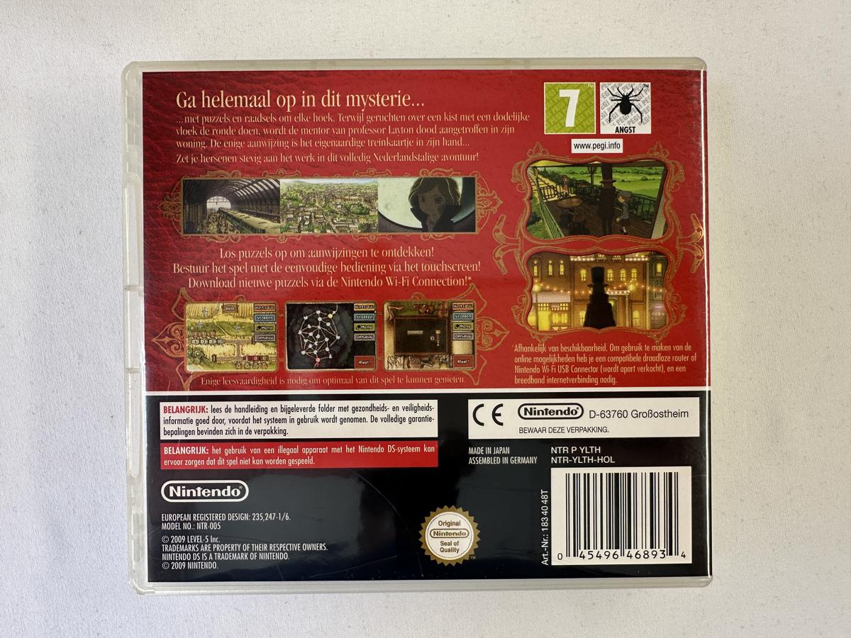 Professor Layton en de Doos van Pandora Nintendo DS - Afbeelding 5