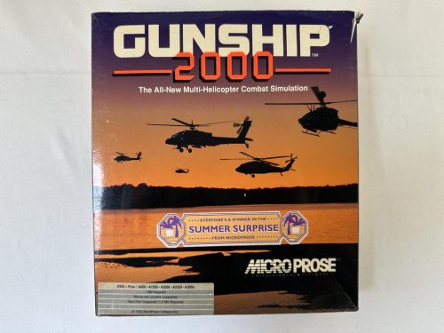 Gunship 2000 - Helicopter Combat Simulation Amiga