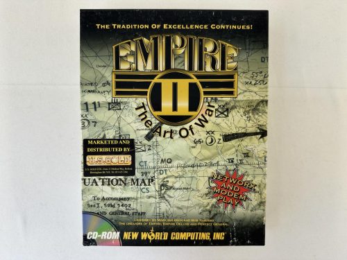 Empire II The Art of War Big Box PC CD-ROM DOS Game