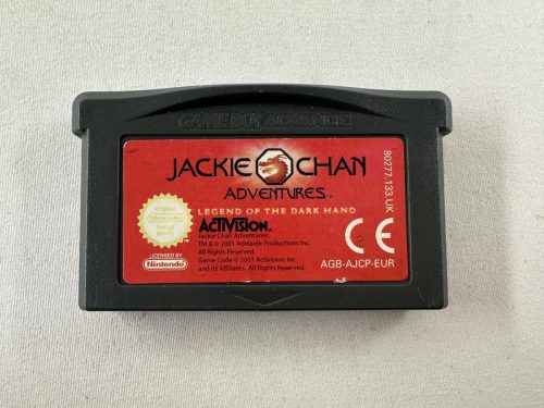 Jackie Chan Adventures Legend of the Dark Hand Nintendo Gameboy Advance - GBA