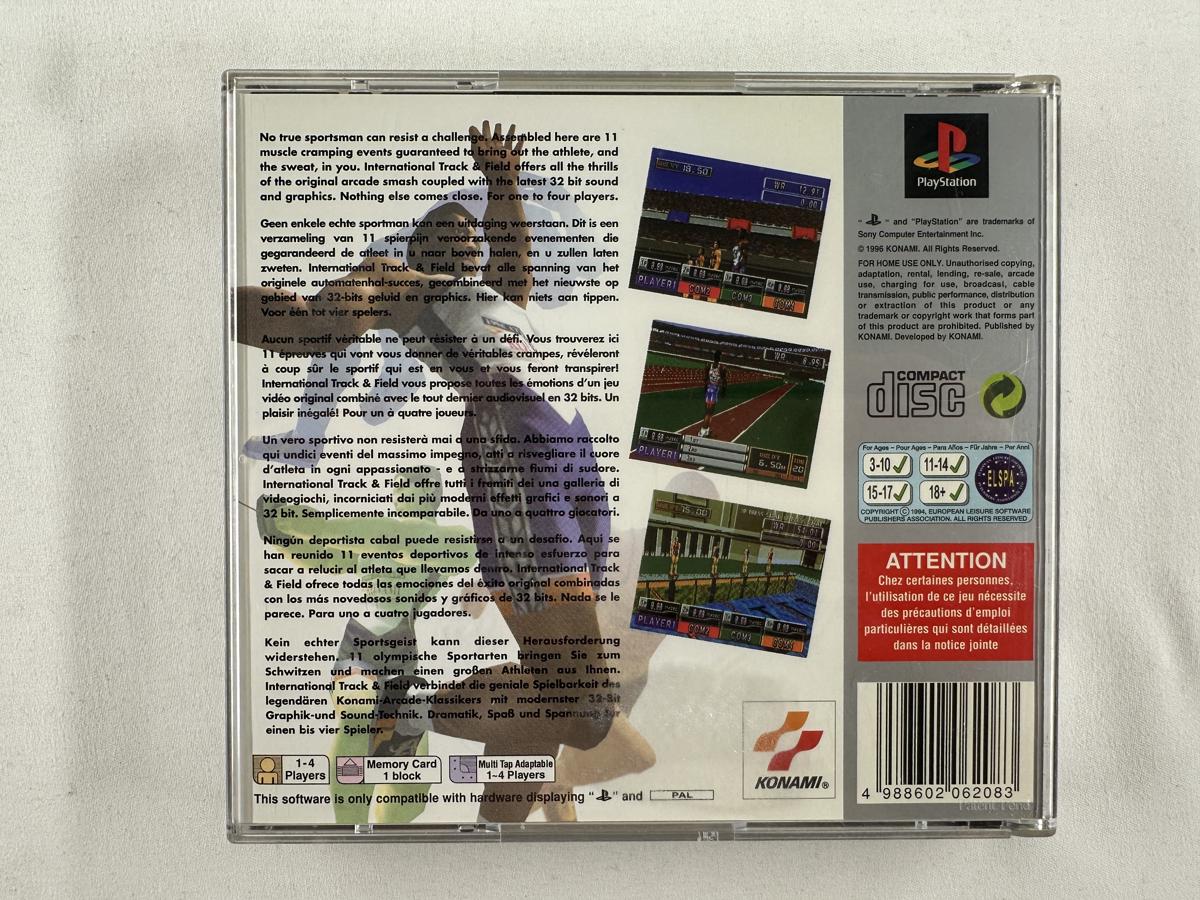 International Track & Field Playstation 1 Platinum - PS1 - Afbeelding 3