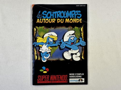 Smurfs Travel the World handleiding Super Nintendo - SNES