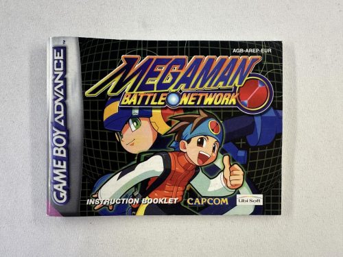 Mega Man Battle Network handleiding Nintendo Gameboy Advance - GBA