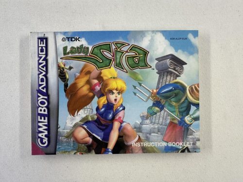 Lady Sia handleiding Nintendo Gameboy Advance - GBA
