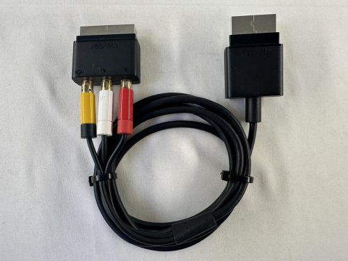 Videokabel + Scart plug Zwart - Xbox 360