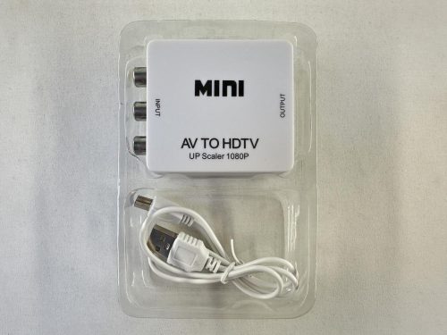 AV naar HDMI adapter wit