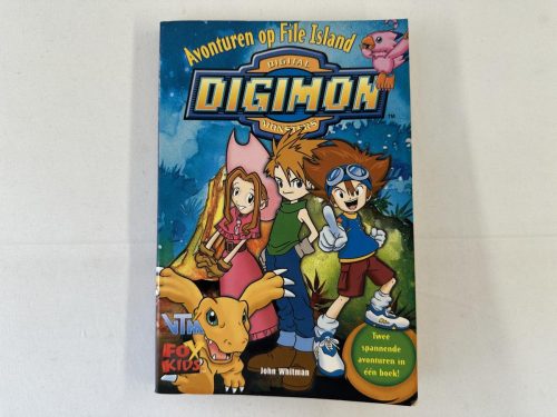 Digimon Avonturen op File Island boek Nederlandstalig