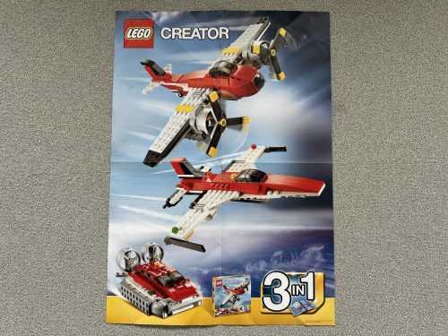LEGO Creator poster van set 7292 - nette staat 2012